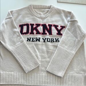DKNY Women's Cream Sweater
